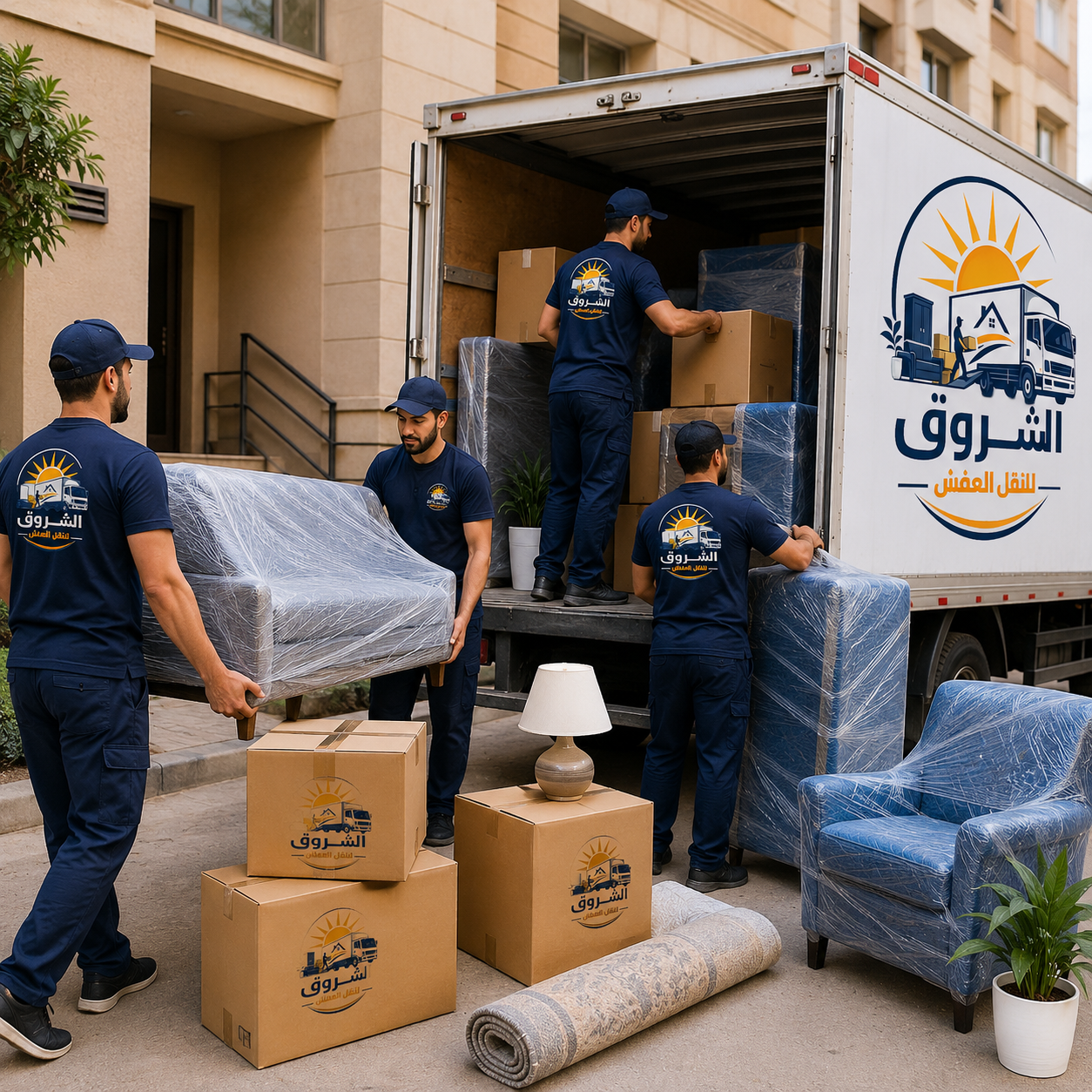 نقل عفش داخل القاهرة الكبري
